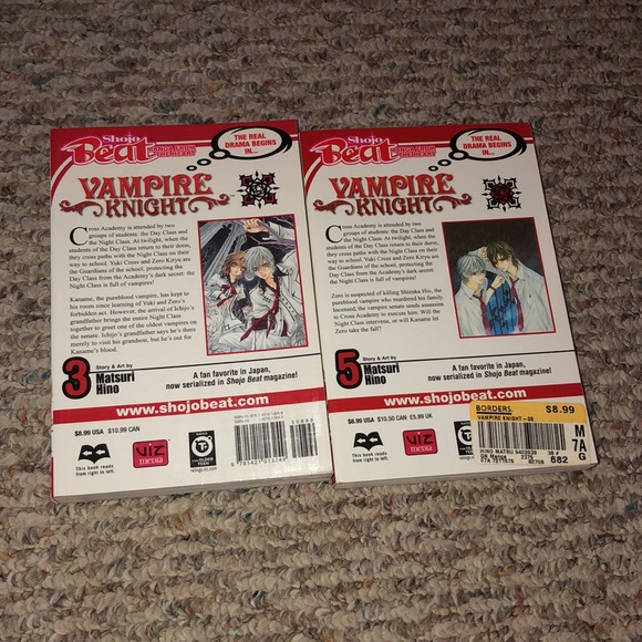 Vampire Knight Manga 1-3, 5 - Picture 3 of 3